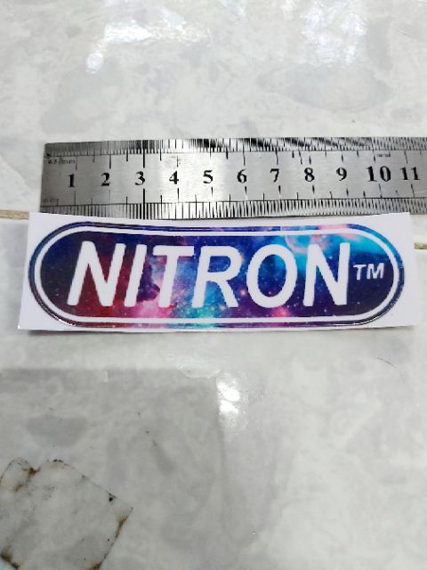 Tem Nitron Galaxy Độc Quyền Tại Shop Giá Rẻ. Dán Xe, Nón