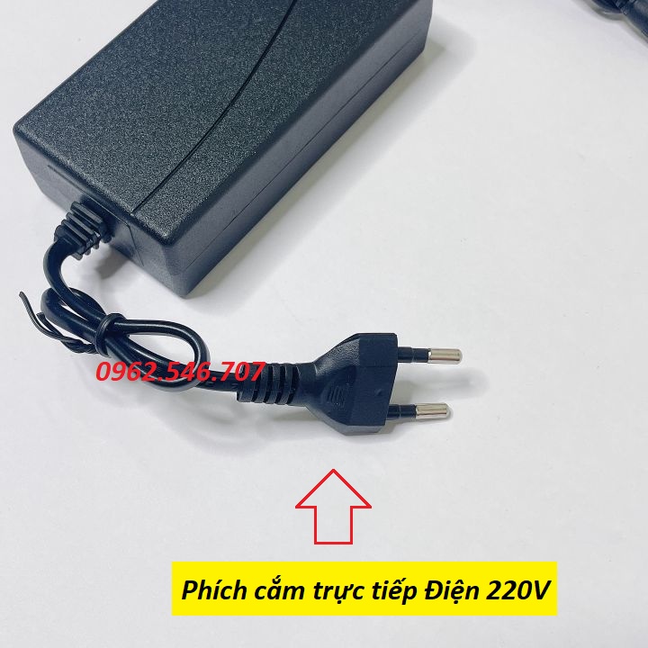 Bộ đổi nguồn điện 220v sang 12V-5A   - Bộ Adapter Chuyển Nguồn 12v 5A Chính Hãng