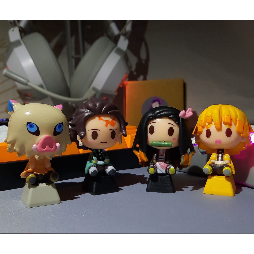 Keycap anime nhân vật Kimetsu no Yaiba DemonSayler Phím Lẻ R4