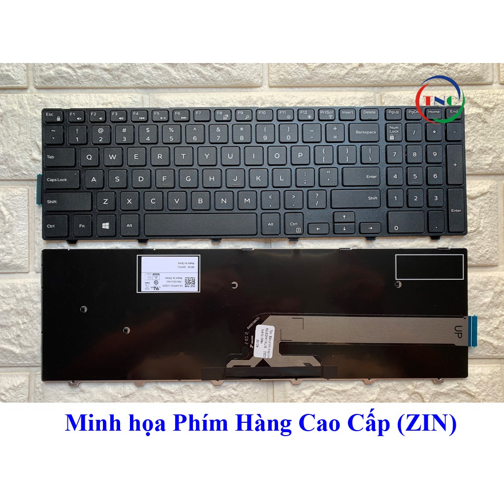 Bàn phím Laptop Dell Inspiron 15-3000 3542 3541 3543 3551 3558 3559 5542 5543 5547 5548 5551 5558 5559 Nhập Khẩu