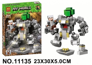 🌸🌸 Set Lắp Ráp Robot Khổng Lồ Minecraft 11135 🌸🌸