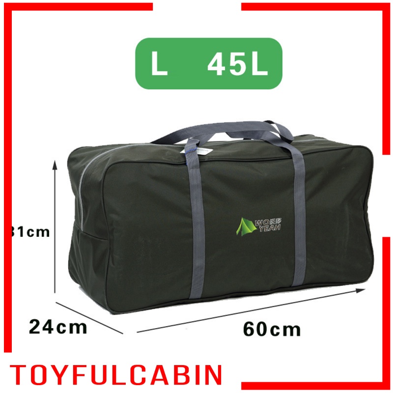 [Toyfulcabin] Túi Hành Lý Du Lịch Cỡ Lớn Chống Thấm Nước Thể Thao Ngoài Trời