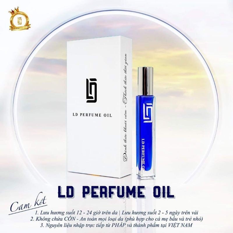 Tinh dầu nước hoa Pháp LD PERFUME OIL 12ml