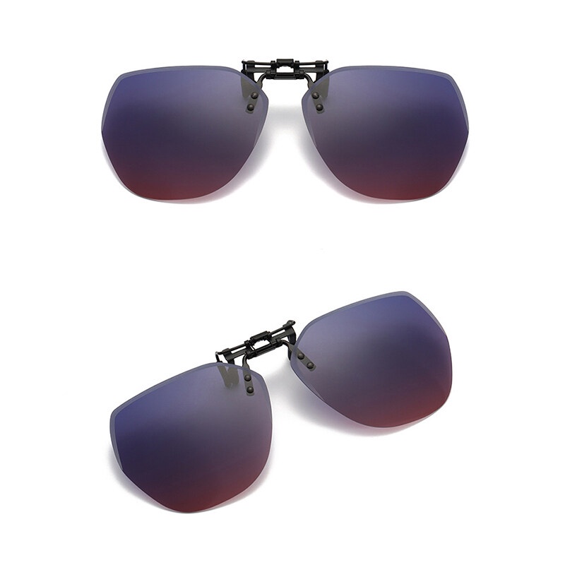 Kính Chống Nắng Phân Cực Không Gọng Thiết Kế Dạng Kẹp Mới Cho Nam Và Nữ