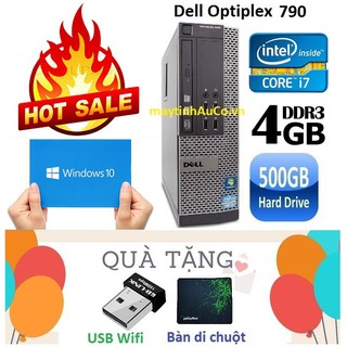 Mua Máy tính đồng bộ Dell Optiplex 790 core i7 / RAM 4GB/ HDD 500GB    