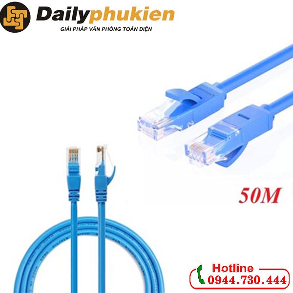 Cáp mạng đúc sẵn Cat6 50m Ugreen 11226 dailyphukien