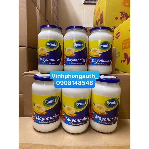 Sốt Mayonnaise nhãn hiệu REMIA 1000ml