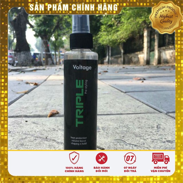 Xịt Dưỡng Tạo Phồng TRIPLE Pre - Styling 60ml .