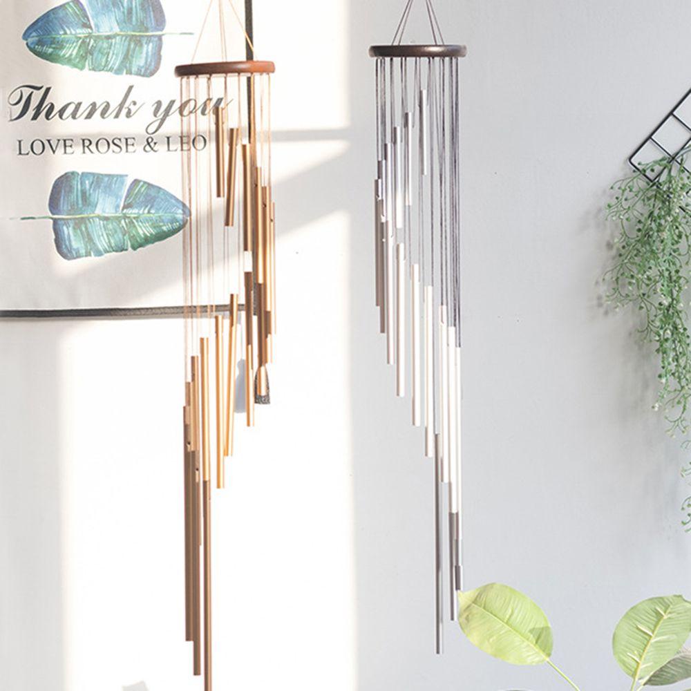 ESPO Chuông Gió 18 Ống Treo Trang Trí Trong Nhà / Ngoài Trời Sáng Tạo