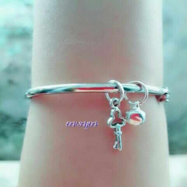Kiềng tay inox chìa khóa [ FLASH DEAL 1k ]