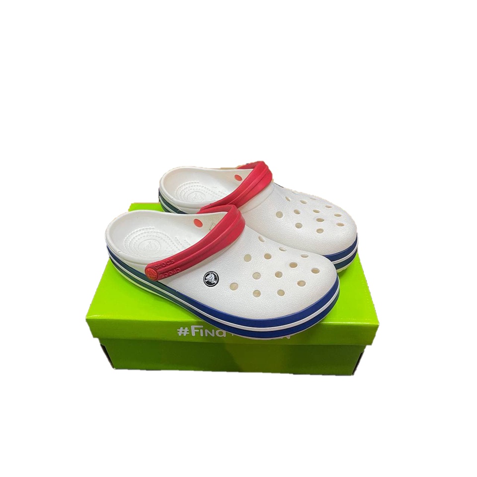Dép nam / nữ crocbands 1.0 chính hãng, size từ 36 đến 39, tặng 10 jibbit