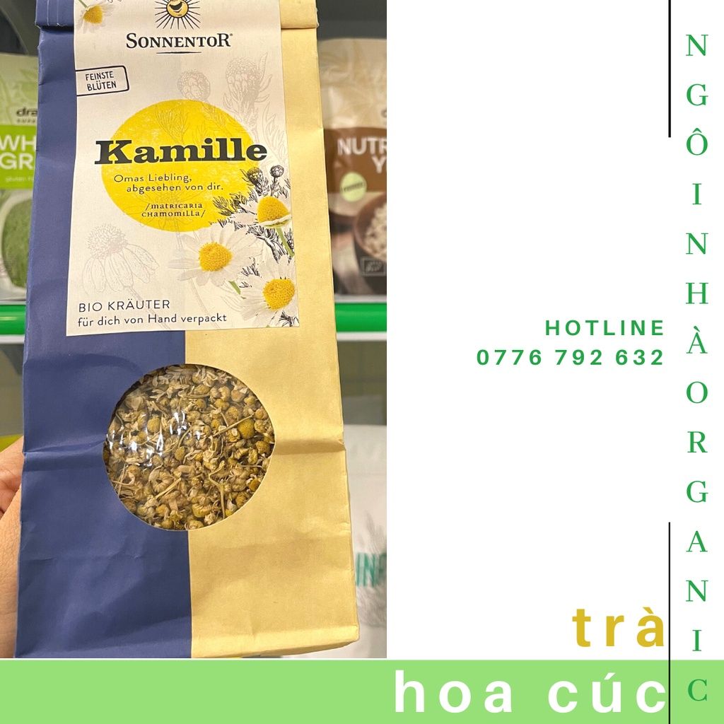 Trà hoa cúc/nụ hoa hồng hữu cơ Sonnentor
