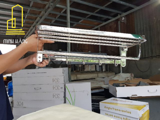 Giàn vắt khăn inox sus 304