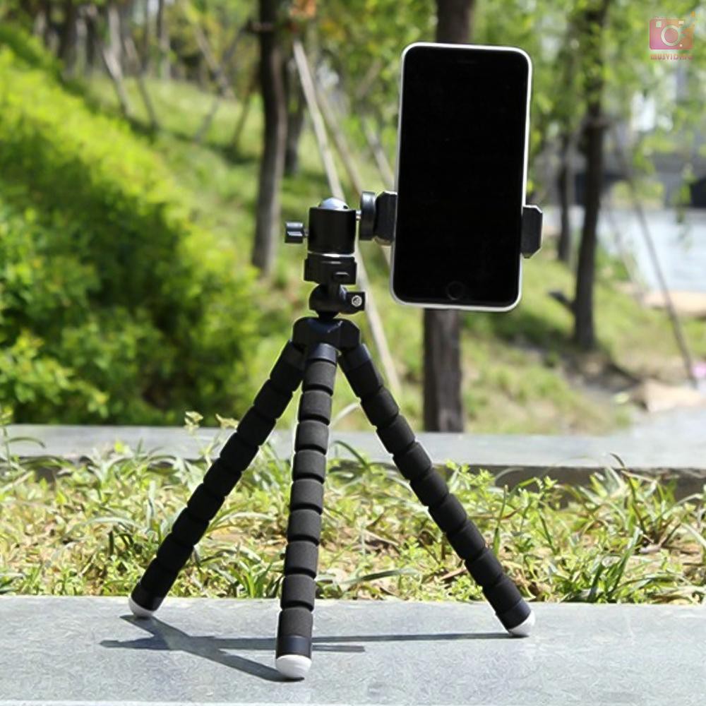 Chân đứng tripod bạch tuộc mini có kẹp đỡ điện thoại selfie/phát trực tuyến