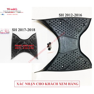 Thảm để chân SH 2012-2016 và 2017 sơn carbon