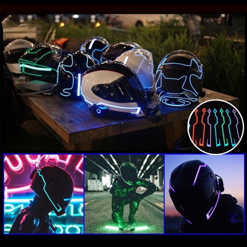 Đèn LED gắn nón bảo hiểm xe mô tô chất lượng cao