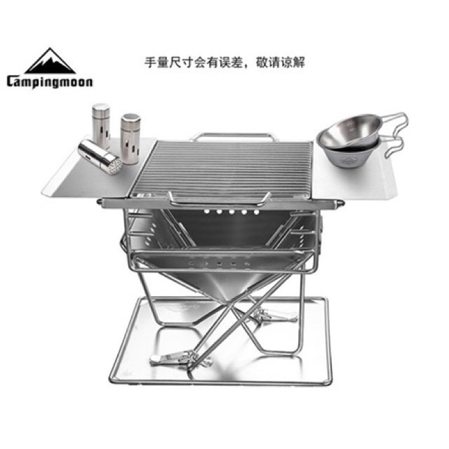 Bếp nướng cắm trại campingmoon campoutvn bếp campingmoon than cắm trại du lịch dã ngoại  A016