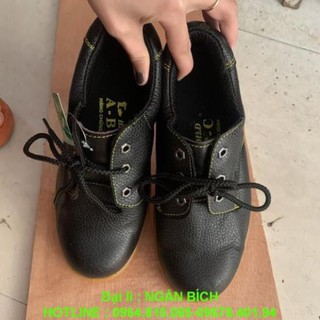 Giày bảo hộ lao động ABC, Giày chống đinh chống dập ngón, Bảo hộ lao động Phúc Nam