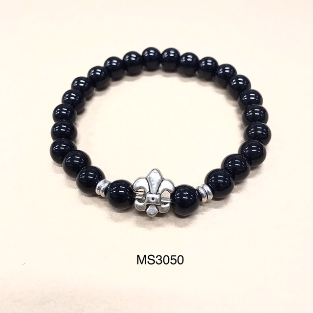 Vòng tay đá mix charm