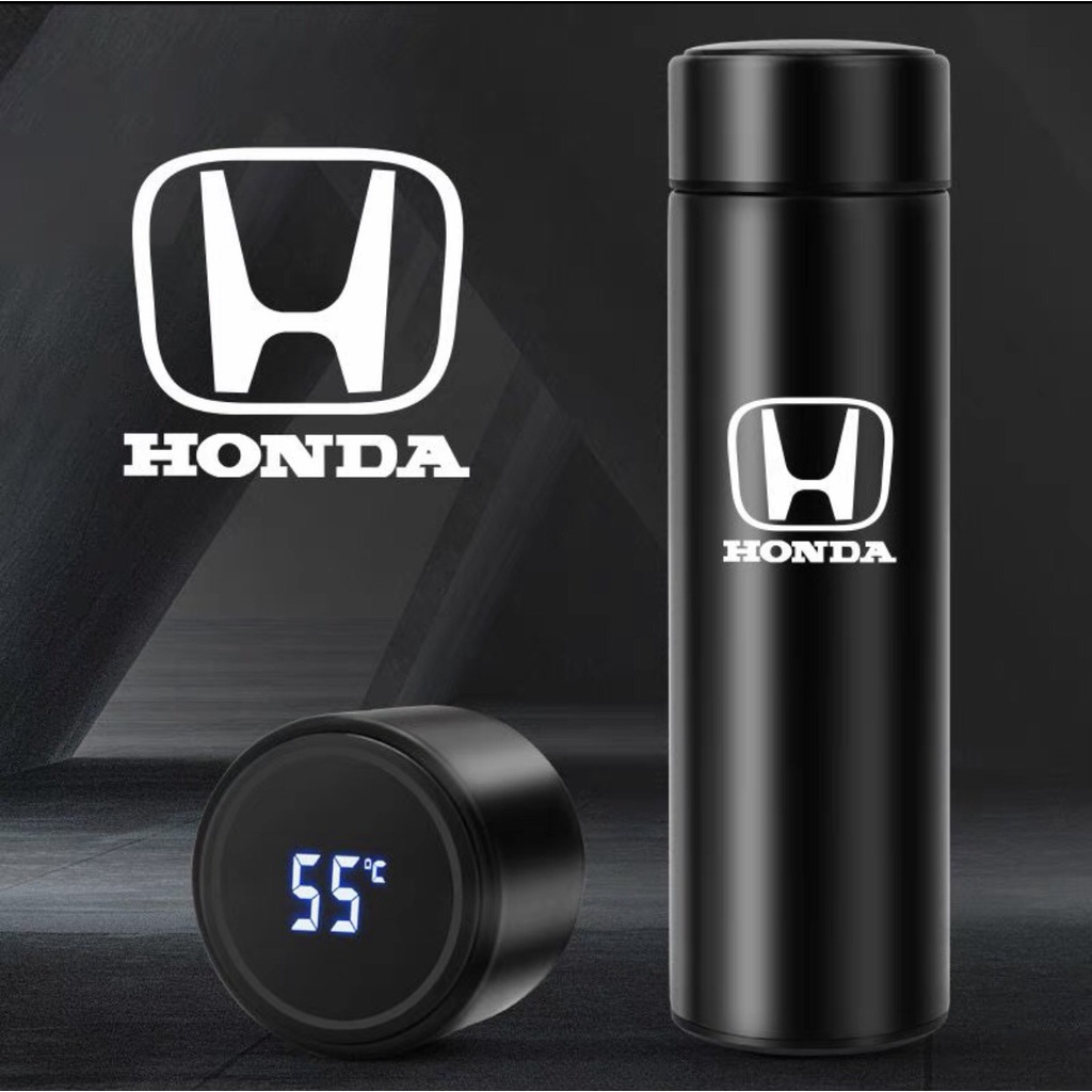 Bình Giữ Nhiệt Cảm Ứng 500ml Thông Minh, Inox 304 An Toàn Khắc LOGO Hãng Xe