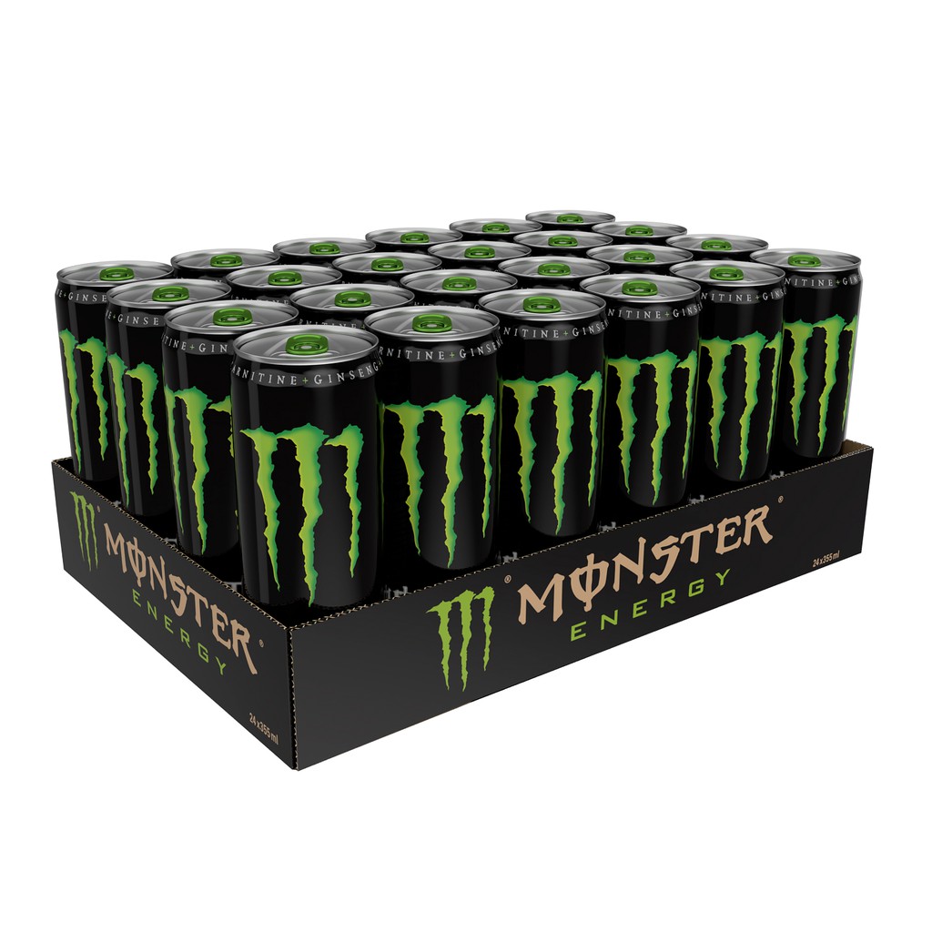 Lốc 24 Lon Nước Tăng Lực Monster Energy (355ml x 24)