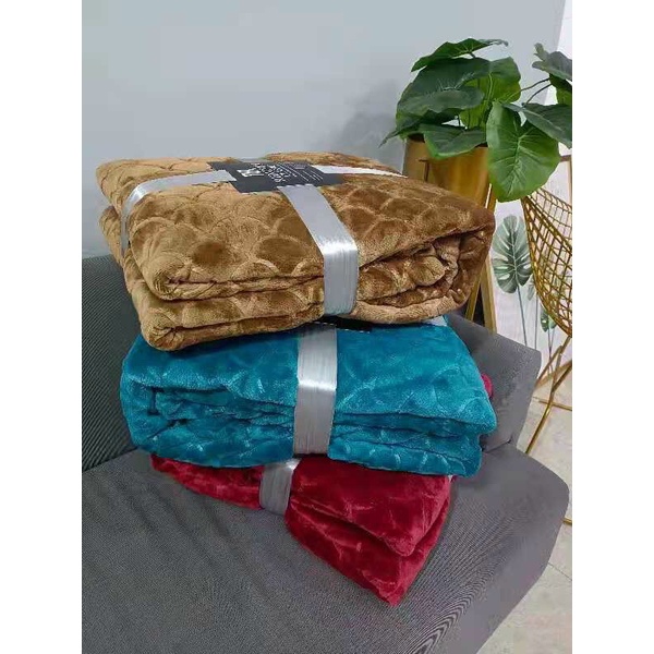 CHĂN LÔNG THỎ RENOWN CAO CẤP NẶNG 2,4kg CẢ TÚI RỘNG 2m*2m3