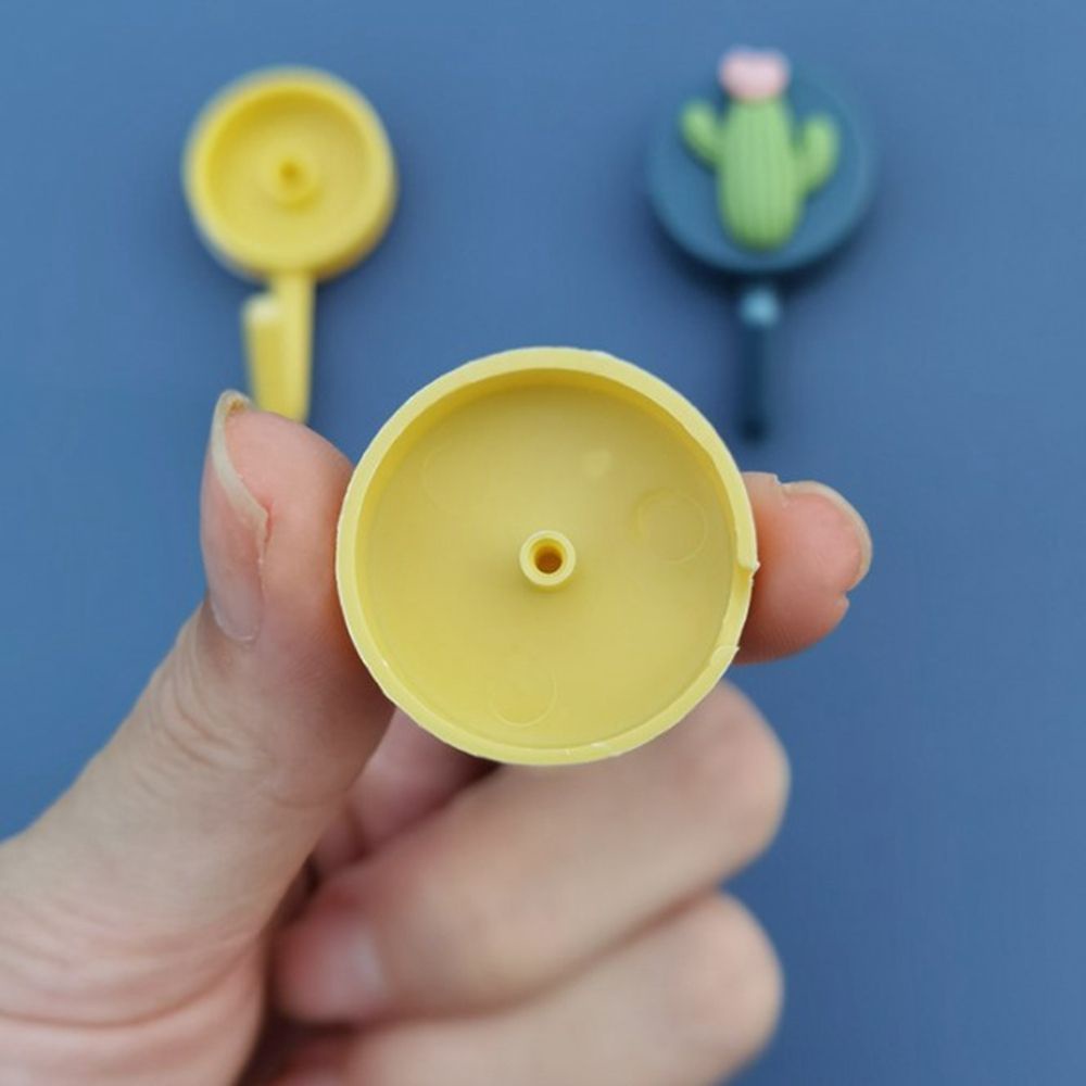 Epoch Móc Treo Đồ Dán Tường Tự Dính Hình Trái Cây Động Vật Dễ Thương Đa Năng