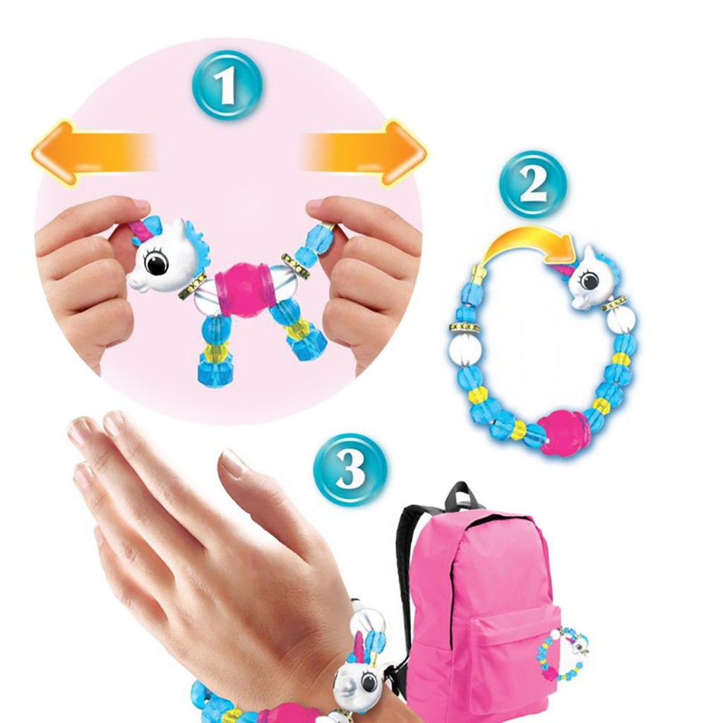 💯Funny Carton DIY Animal Cute Twist Girl Magic Pet Bracelet Children Gifts