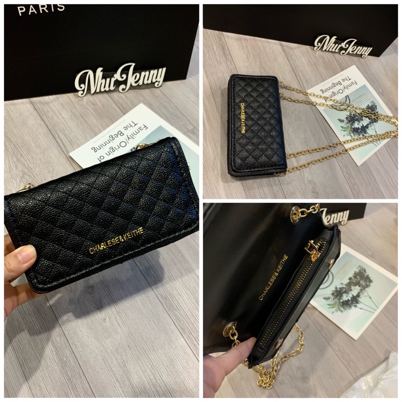 Ví CK có dây đeo kiểu dáng mới.Ảnh shop tự chụp