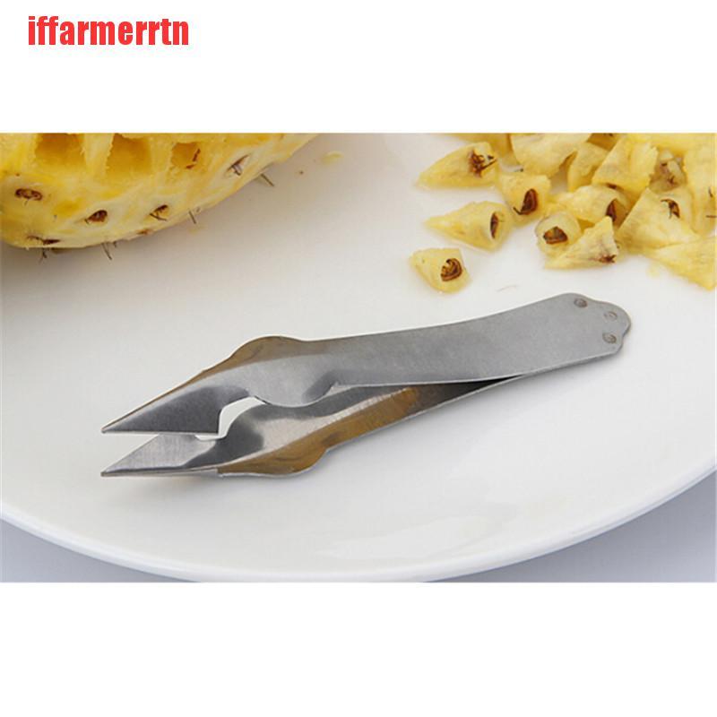 Dụng cụ kẹp lấy lõi mắt dứa bằng thép không gỉ
