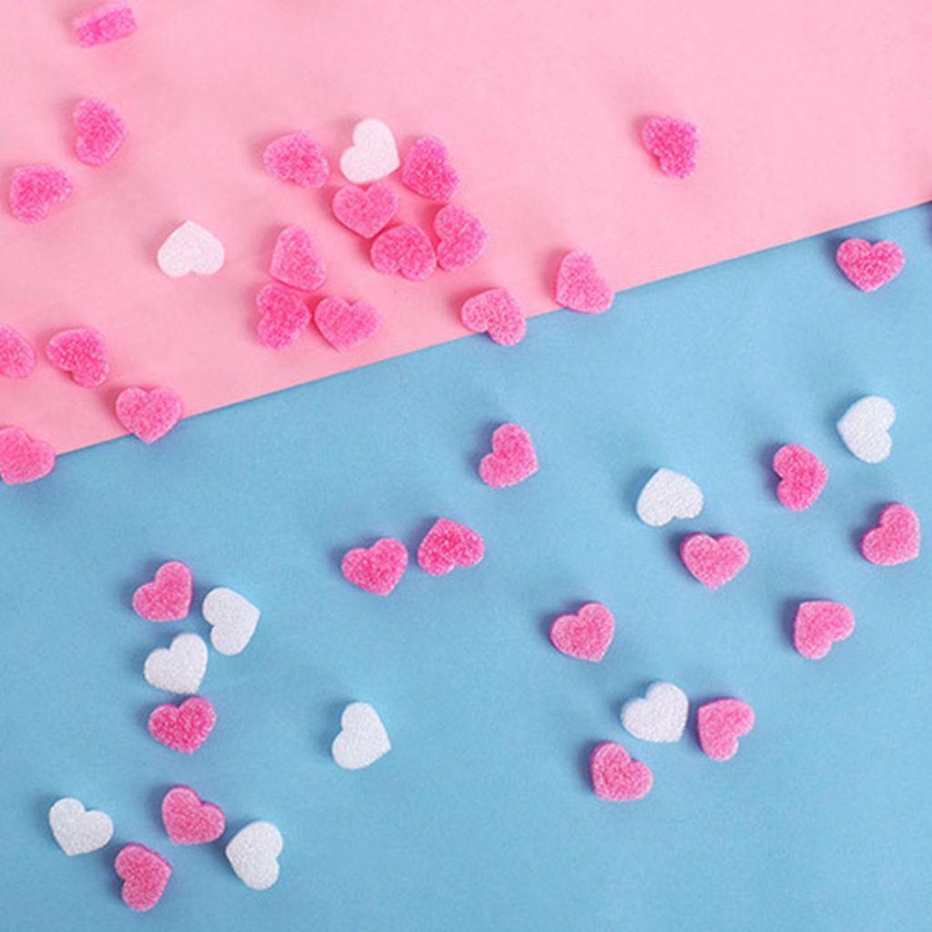 Túi 50 Miếng Xốp Hình Trái Tim Mini Dễ Thương Trang Trí Tiệc Cưới