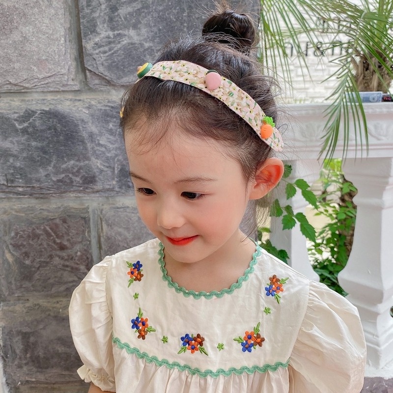 1 Băng Đô Cài Tóc Họa Tiết Hoạt Hình Cho Bé Gái