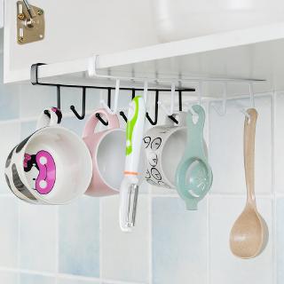 Móc Treo Đồ Móc Treo Dụng Cụ Dưới Kệ Tủ Bếp Đẹp, Đa Năng Tiện Lợi Tiết Kiệm Không Gian