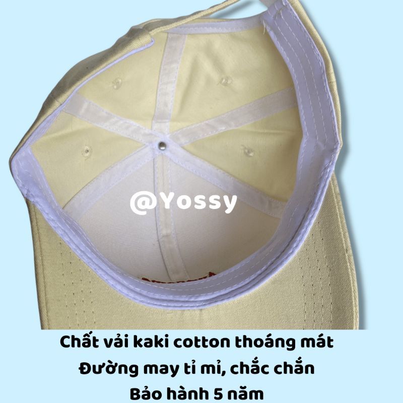 Mũ lưỡi trai nam nữ thêu chữ Awesome phong cách Ulzzang ❤ Nón kết kaki unisex cao cấp