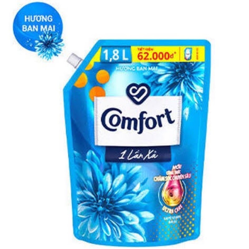 NƯỚC XẢ LÀM MỀM VẢI COMFORT 1,8L