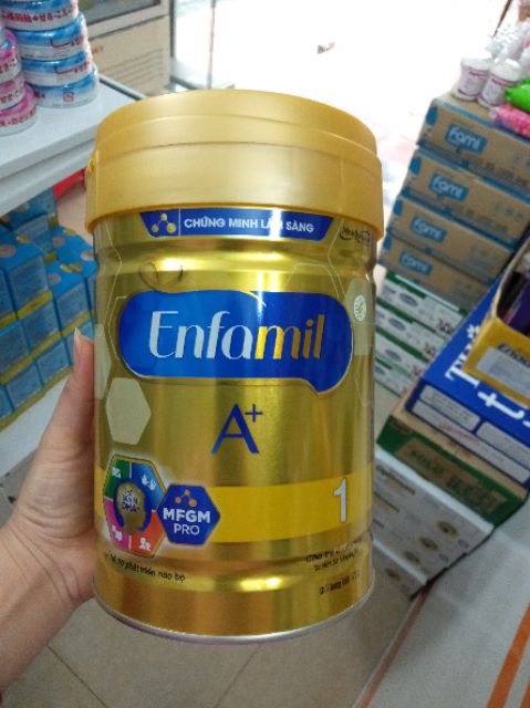 Sữa enfamil A+ số 1 2 3 4 hộp 870 g