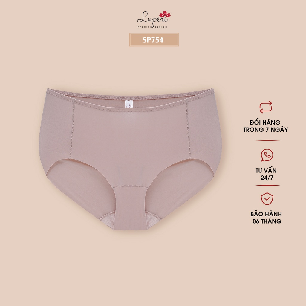 Quần Lót Nữ Đúc Su Không Đường May Lưng cao LUPERI SP754 phom to gen bụng nâng mông cho nàng có vòng mông to chảy xệ