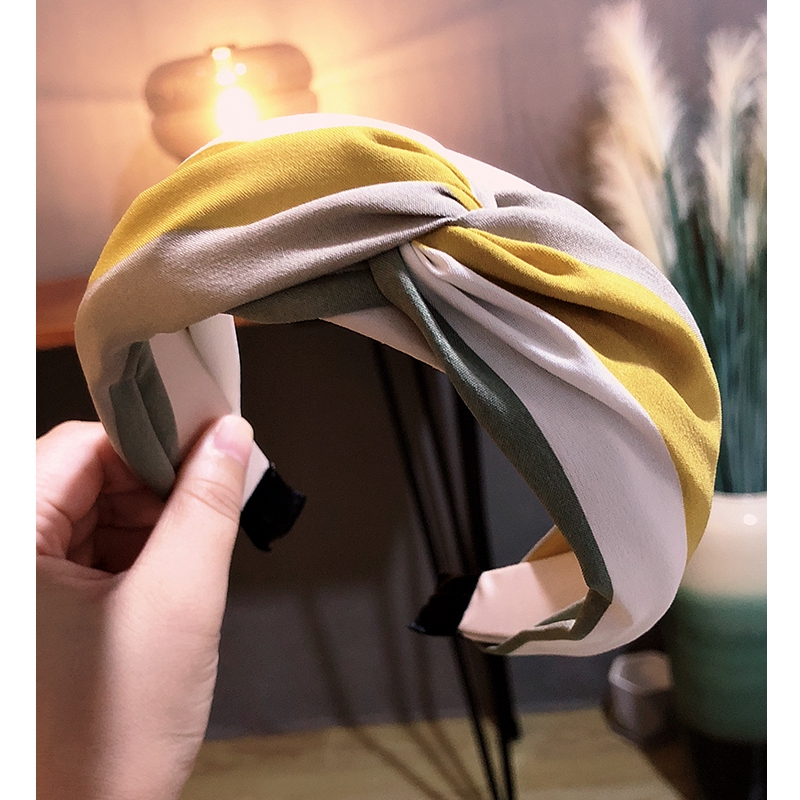 Băng đô màu sắc cầu vồng phong cách Hàn Quốc xinh xắn dành cho nữ