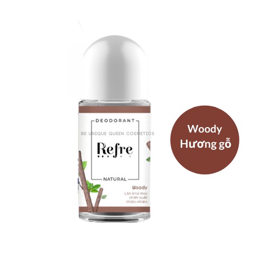 [Mẫu Mới] Lăn khử mùi Refre hương tự nhiên Refre Natural 40ml