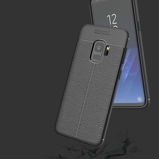 ỐP LƯNG VÂN DA DERMA CASE GALAXY S9, S9 PLUS