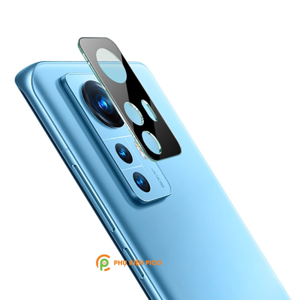 Dán camera Xiaomi 12 / 12 Pro / 13 Pro / 12X thấu kính nổi 3D - Cường lực camera Xiaomi 12 độ cứng 9H trong suốt