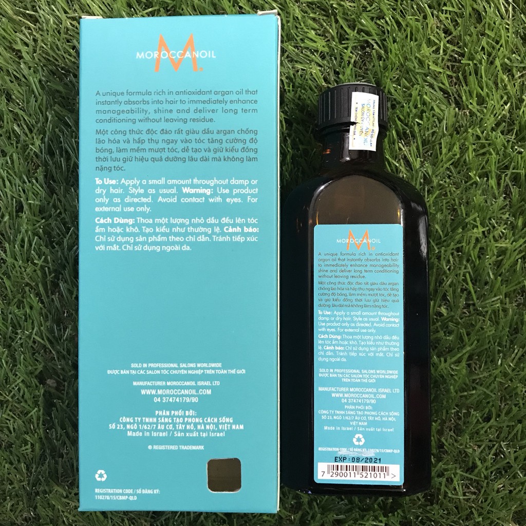 🌾Best Seller🎋Tinh dầu dưỡng phục hồi tóc hư tổn khô xơ Moroccanoil Treatment 100ml
