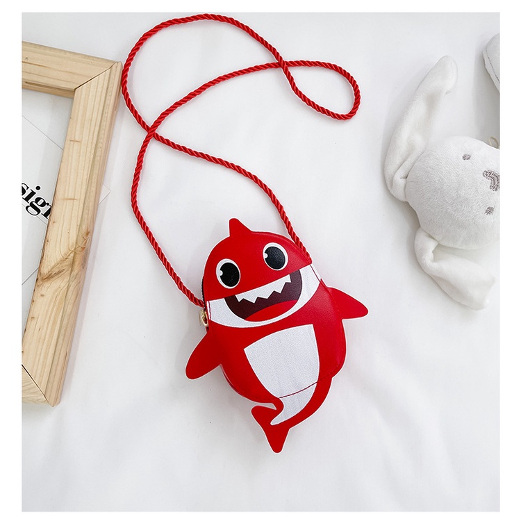 Túi xách trẻ em hình BABY SHARK, Túi đeo chéo dễ thương cho bé gái siêu đẹp. Siêu sale tháng 9. Túi xách BABA BAG.