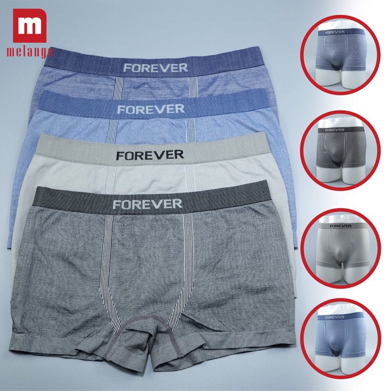 COMBO 4 Quần Lót Nam Melange SIÊU CO GIÃN, MỀM MẠI, THOÁNG MÁT