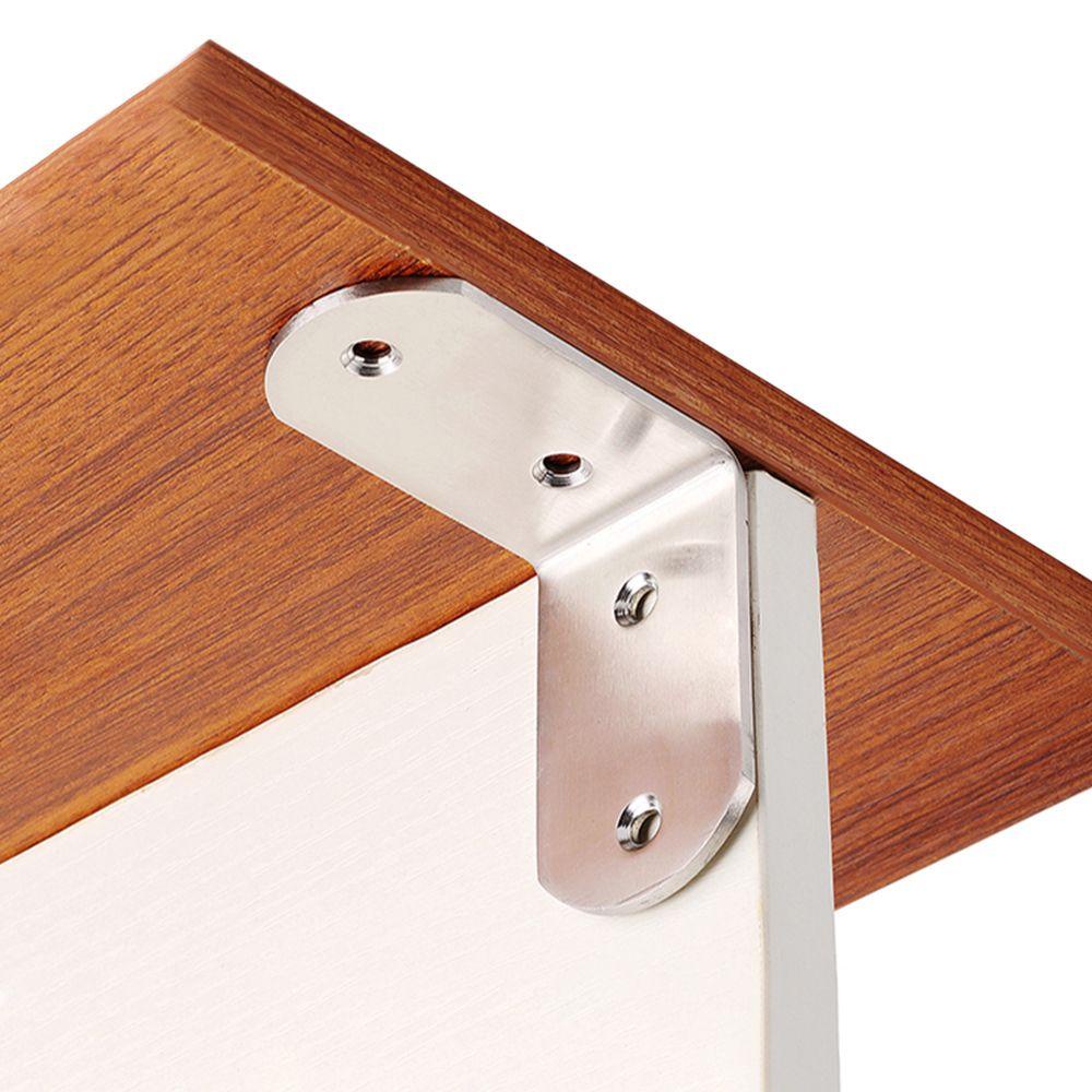Set 2 Đai Thép Không Gỉ Gắn Góc Cạnh Bảo Vệ An Toàn