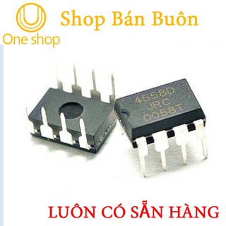 IC Chức Năng 4558D DIP8 Mới