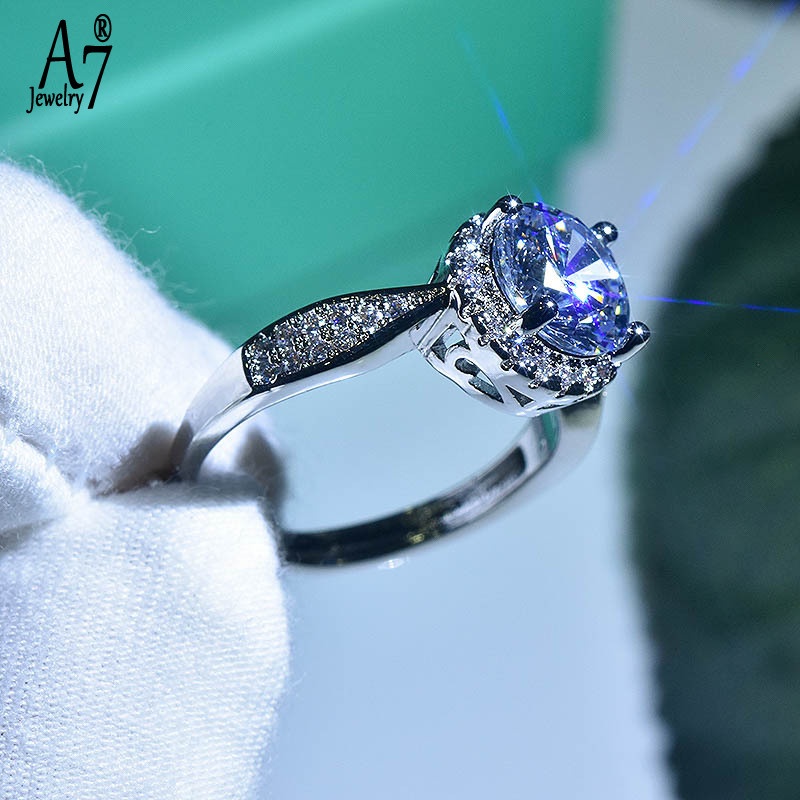 Nhẫn đeo tay hình mũi tên có thể điều chỉnh 2 karat Moissanite