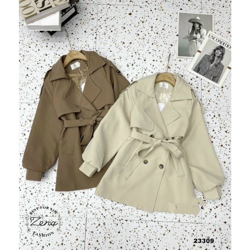 23309	KH23309-Khoác mangto tay bo 4 cúc cầu vai 80135 TH | BigBuy360 - bigbuy360.vn