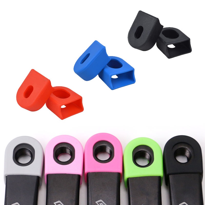 Set 2 Vỏ Silicon Bảo Vệ Tay Quay Xe Đạp Ốp