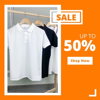 Áo phông polo nam, áo thun nam trơn có cổ chất vải Cotton Cá Sấu dày dặn lên dáng cực chuẩn